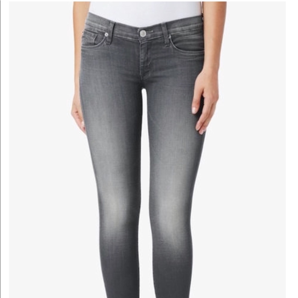 Size 27 Hudson jeans. Gray, great condition